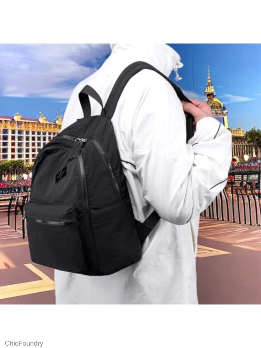 Mini Backpack for Women Girls Lightweight Cute Water Resistant with Hidden